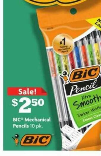 Family Dollar Bic® Mechanical Pencils offer