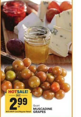 Food Lion Muscadine Grapes offer