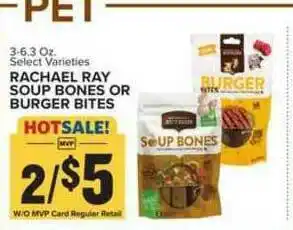 Food Lion Rachael Ray Soup Bones Or Burger Bites offer