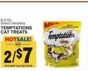 Food Lion Temptations Cat Treats offer