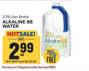 Food Lion Alkaline 88 Water offer