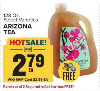 Food Lion Arizona Tea offer
