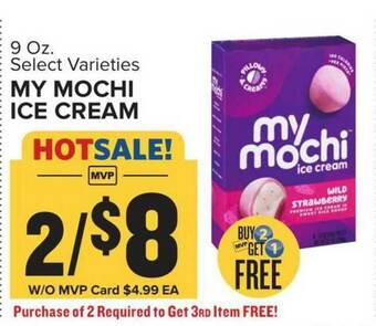 Food Lion My Mochi Ice Cream offer