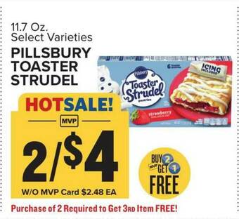 Food Lion Pillsbury Toaster Strudel offer