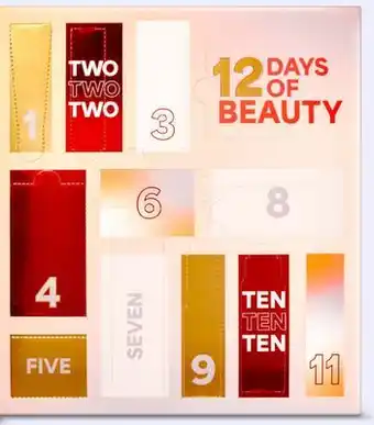 Target 12 days of beauty 12-ct. cosmetic sets offer