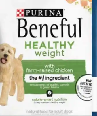 Target Select beneful 14-lb. dry dog food offer