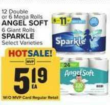 Food Lion Angel Soft, Sparkle offer