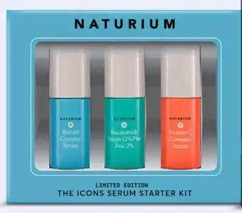 Target Naturium icons serium 3-pc. skin care kit offer
