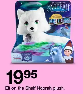 Target Elf on the shelf noorah plush offer
