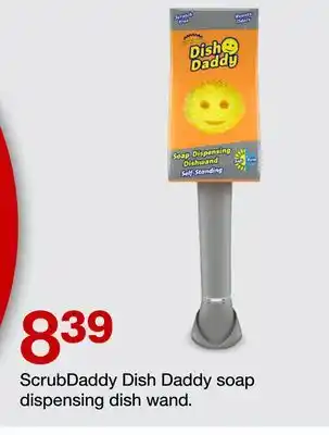 Target Scrubdaddy dish daddy soap dispensing dish wand offer