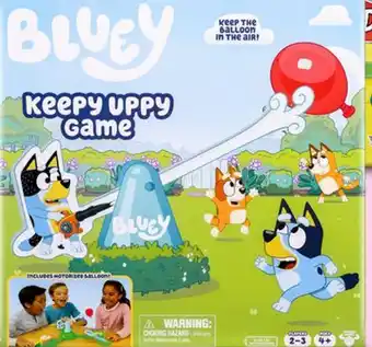 Target Bluey keepy uppy game offer