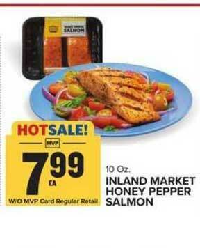 Food Lion Inland Market Honey Pepper Salmon offer
