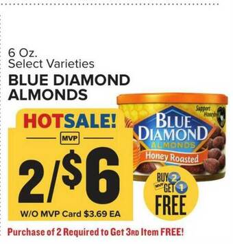 Food Lion Blue Diamond Almonds offer