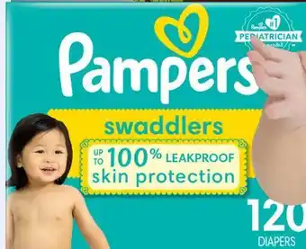 Target Pampers swaddlers offer