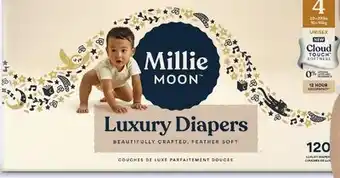 Target Millie moon 120-ct. luxury diapers offer
