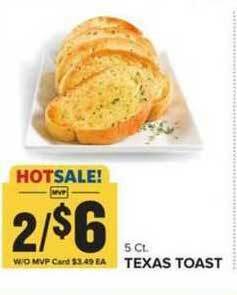 Food Lion Texas Toast offer