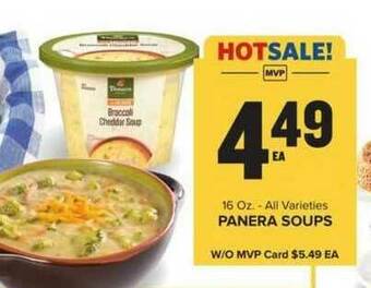 Food Lion Panera Soups offer