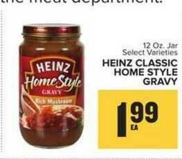 Food Lion Heinz Classic Home Style Gravy offer