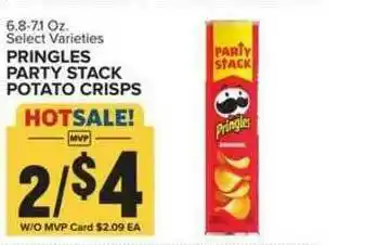 Food Lion Pringles Party Snack Potato Crisps offer