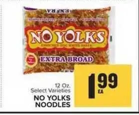 Food Lion No Yolks Noodles offer