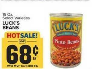 Food Lion Luck's Beans offer