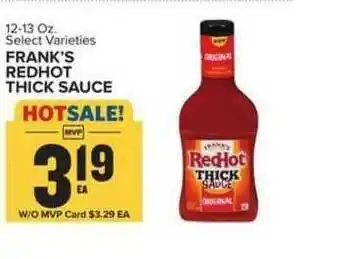 Food Lion Frank's Redhot Thick Sauce offer