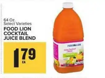 Food Lion Food Lion Cocktail Juice Blend offer
