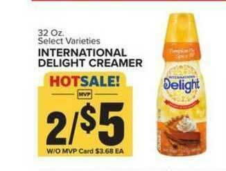 Food Lion International Delight Creamer offer