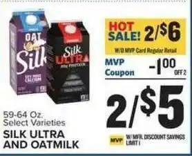 Food Lion Silk Ultra And Oatmilk offer