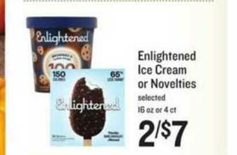 Lowes Foods Enlightened Ice Cream Or Novelties offer