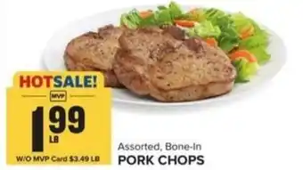 Food Lion PORK CHOPS offer