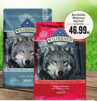 Lowes Foods Blue Buffalo Wilderness Dog Food offer