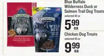 Lowes Foods Blue Buffalo Wilderness Duck Or Salmon Trail Dog Treats offer