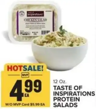 Food Lion TASTE OF INSPIRATIONS PROTEIN SALADS offer