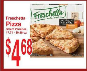 Super Saver Freschetta Pizza offer