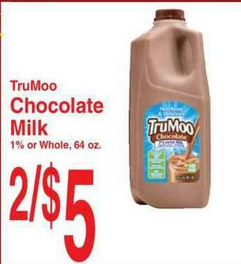 Super Saver Trumoo Chocolate Milk offer