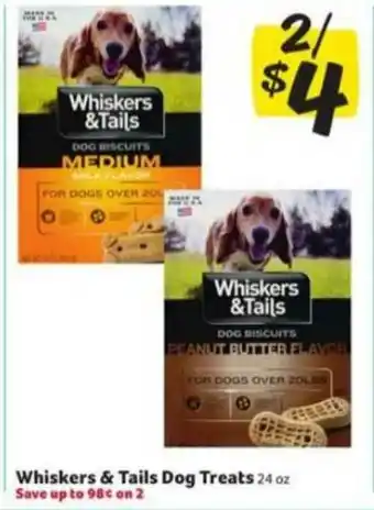 Winn Dixie Whiskers & Tails Dog Treats offer