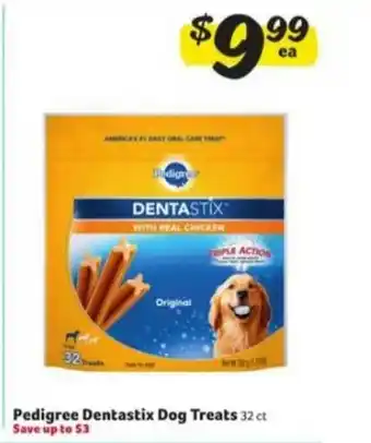Winn Dixie Pedigree Dentastix Dog Treats offer
