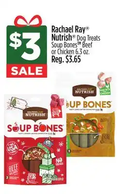 Dollar General Rachael ray nutrish dog treats soup bones offer