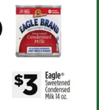 Dollar General Eagle sweetened condensed milk offer