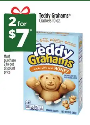 Dollar General Teddy grahams crackers offer