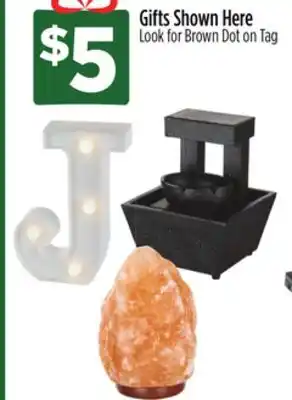 Dollar General Gifts shown here offer