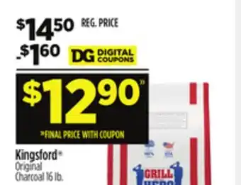 Dollar General Kingsford original charcoal offer