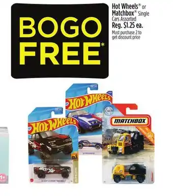 Dollar General Hot wheels or matchbox offer