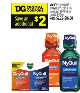 Dollar General Vick's offer