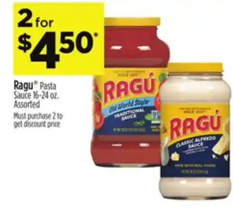 Dollar General Ragu pasta sauce offer