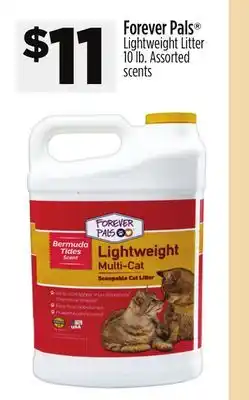 Dollar General Forever pals lightweight litter offer