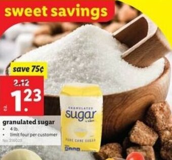Lidl Granulated Sugar offer