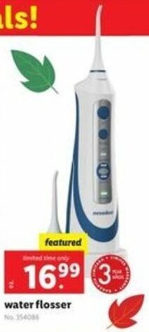 Lidl Water Flosser offer
