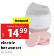 Lidl Electric Hot Was Set offer